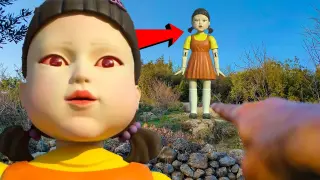 SQUİD GAME LANETLİ BEBEK BULDUM! MİNECRAFT GERÇEK HAYAT