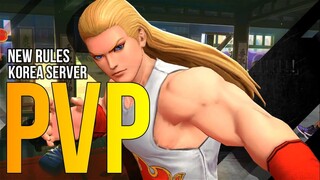 KOF Allstar: Andy 98 PVP Test | New Rules | Korea Server |