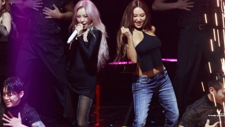 [4K] ลุกขึ้นมา! การแสดงสด HD ครั้งที่ 17 ของ Wheein และ Hwasa ท้าทายร้องเพลงชิลๆ