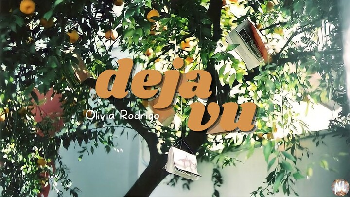 Deja Vu - Olivia Rodrigo (Lyric Video)