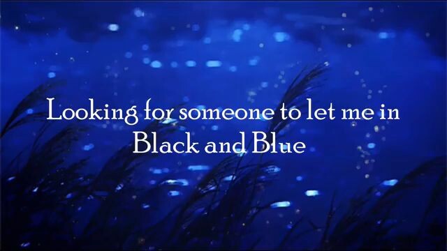 Sia -Balck & Blue