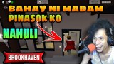 Pinasok Ko Bahay Ni Madam, Nahuli | Brookhaven 🏡rp | Roblox Tagalog