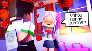 Minecraft: MORAR JUNTO COM A NAMORADA !?! - ESCOLA do AMOR #03 ‹ Goten ›