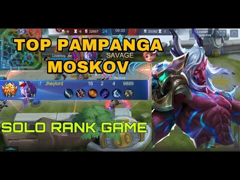 TOP PAMPANGA MOSKOV 2020 [ RANK GAME ]