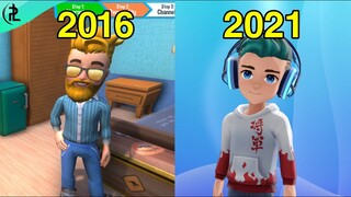 Youtubers Life Game Evolution [2016-2021]