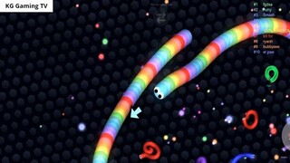 Slither.io A.I. 100,000+ Score Epic Slitherio Gameplay #71 3
