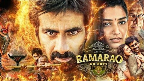 Ravi Teja RAMARAO ON DUTY New Release (2025) South BLOCKBUSTER Movies Dubbed Hindi| Rajisha, Anveshi