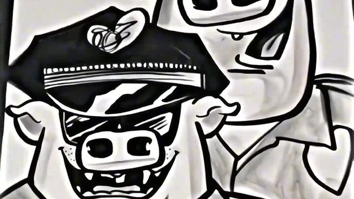 国外街头画像后，送给路人的反应