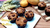 MANGO MUFFINS with CHOCOLATE CHIPS