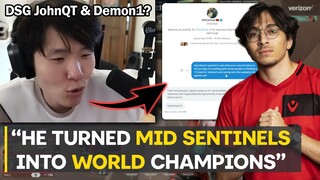 DSG Toast Leaks Texts Of Signing Johnqt To DSG Last Year(Johnqt + Demon1)