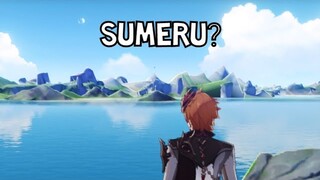 You Can Actually See SUMERU From Inazuma...