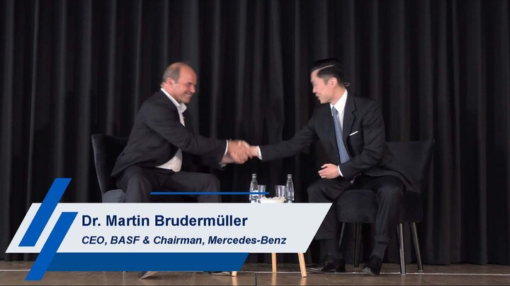 Dr. Martin Brudermüller (CEO, BASF SE & Chairman, Mercedes)