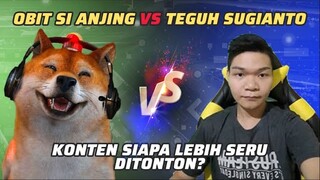 Obit Si Anjing vs Teguh Sugianto: Konten Youtube Siapa Lebih Seru Ditonton? | MRI PanSos Kap #short