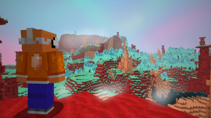 I Explored The Sift Dimension in Minecraft VR...