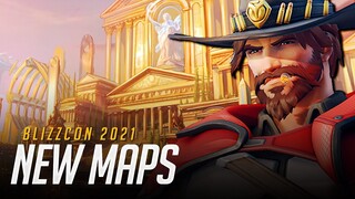 New Maps 'Rome' & 'New York City' | Blizzcon 2021 | Overwatch 2