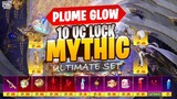 10 UC LUCK | NEW ULTIMATE CRATES | PLUME GLOW NEW EVENT | EXPLAINED | PUBGM