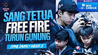 SEKALI KING DIVINE, TETAP KING! | Mic Check EVOS Divine FFML S6 Week 2