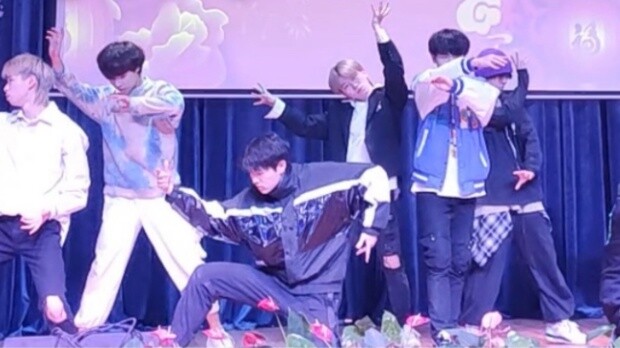Wuli University of Aeronautics and Astronautics will dance to NCT Hero at the New Year's Eve party. 