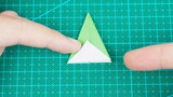 Ajari Anda cara membuat lampu malam labu origami, penuh rasa tingkat tinggi, tepat di samping tempat