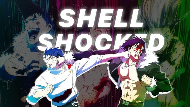 Jujutsu Kaisen - Yuta Okkotsu vs. Ryu & Uro & Kurourushi「AMV」Shell Shocked