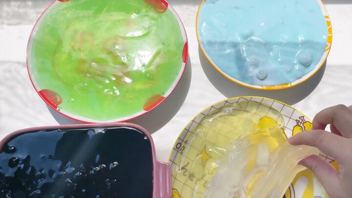 Open a blind tableware box and make a wax-skinned iceberg!