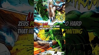Zeus HUMBLES Hulk for his Arrogance🤯| #hulk #marvel #comics #marvelcomics #avengers #shehulk #hulks