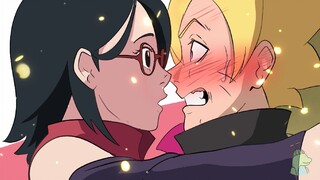 Boruto: Astaga sarada ngapainn!?😳😫😳