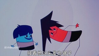 男孩的牙齿建立宫殿，两个小细菌居住，只因自己不刷牙导致