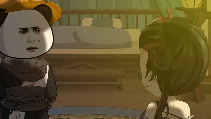 Udang kembali ke istana, tetapi diserang di jalan