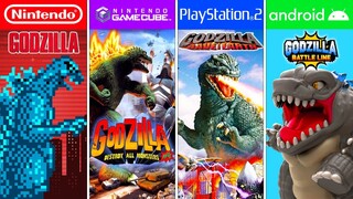 Godzilla Game Evolution 1984 - 2021