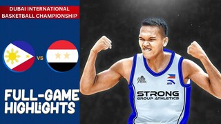 PHILIPPINES vs.AL WAHDA Dubai International Basketball Championship NBA2K24 HIGHLIGHTS