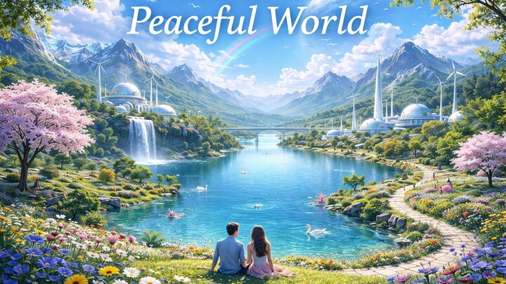 World peace is coming! World peace is coming! The soundtrack of world peace.