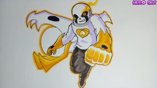 How To Draw Delta Undertale Cách Vẽ Sáng Tạo Delta-Sans