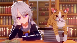 "Ayaji Nene" pertama kali bertemu di sudut perpustakaan ✦ アイドル