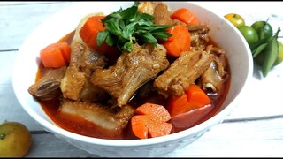 Cách làm món Sườn nấu La Gu tại nhà đơn giản ngon ngất ngây ăn với bún và bánh mì đều ngon