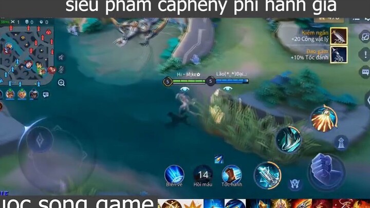 siêu phẩm capheny phi hành gia p4 #cuocsonggame