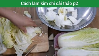 Cách làm kim chi cải thảo p2