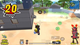 Play with New Lu Bu Set | SOLO VS SQUAD | SOUTH SAUSAGE MAN