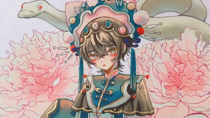 Proses melukis versi original speed tanpa edit yang kalian minta