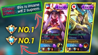 Supreme No.1(Freya x Zilong) | Couple Hero In Rank Game | ~ Inuyasha | MLBB