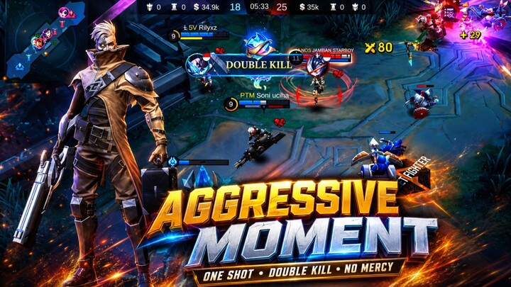 Granger Mode Brawl lebih Agresif | MLBB MOBILE LEGEND
