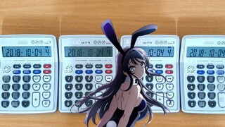 Rascal Does Not Dream of Bunny Girl Senpai ED Calculator Version