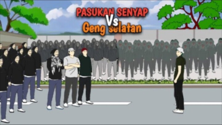 PASUKAN SENYAP VS GENG SELATAN Part 1 - DRAMA ANIMASI