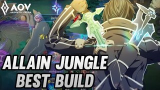 AoV : ALLAIN/KIRITO GAMEPLAY | ALLAIN JUNGLE - ARENA OF VALOR | LIÊNQUÂNMOBILE | ROV