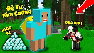 NẾU REDHOOD SỞ HỮU ĐỆ TỬ KIM CƯƠNG CÓ THỂ ĐÀO KIM CƯƠNG TRONG MINECRAFT*TROLL MỀU BẰNG ĐỆ TỬ
