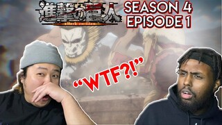 PHENOMENAL Attack on Titan Season 4 Episode 1 Reaction