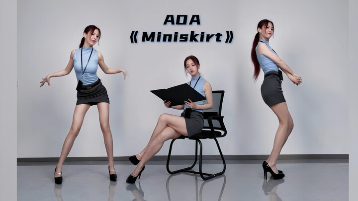 【Rainbow Xiao Ya】Trilogi seragam! Cover tarian AOA “Miniskirt (Rok Pendek)”
