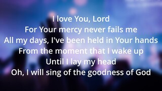 Goodness Of God (By Jehn Johnson) Lyrics