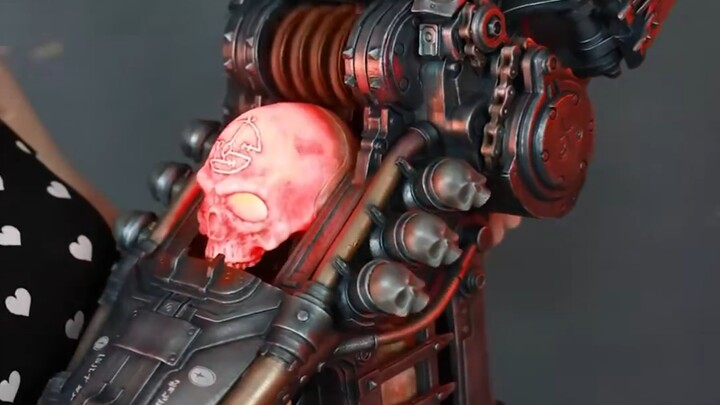 Doom Dark Ages Bone-crushing Spray Gun Prop Production (Kamui cosplay production)