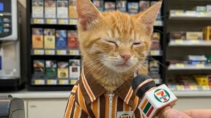 Mengapa kucing kecil ini begitu mengantuk?